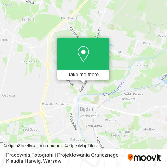 Pracownia Fotografii i Projektowania Graficznego Klaudia Harwig map