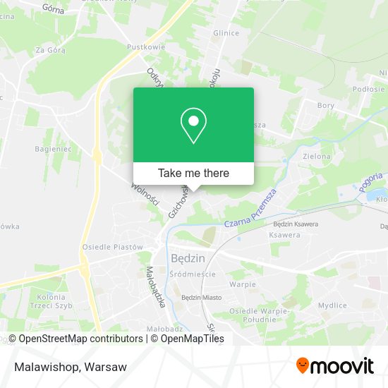 Malawishop map