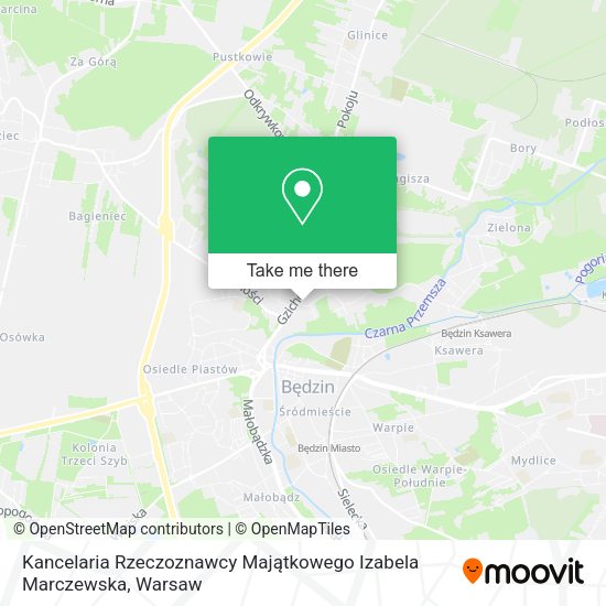 Kancelaria Rzeczoznawcy Majątkowego Izabela Marczewska map