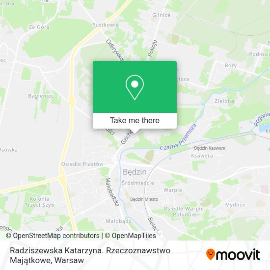 Radziszewska Katarzyna. Rzeczoznawstwo Majątkowe map