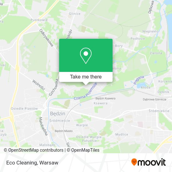 Eco Cleaning map