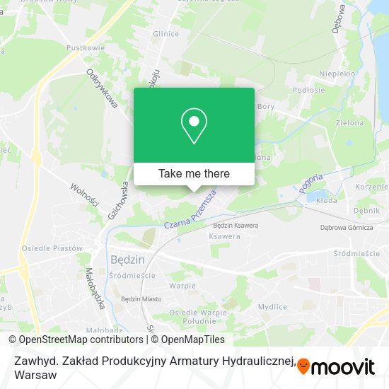 Zawhyd. Zakład Produkcyjny Armatury Hydraulicznej map