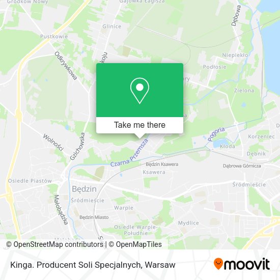 Kinga. Producent Soli Specjalnych map