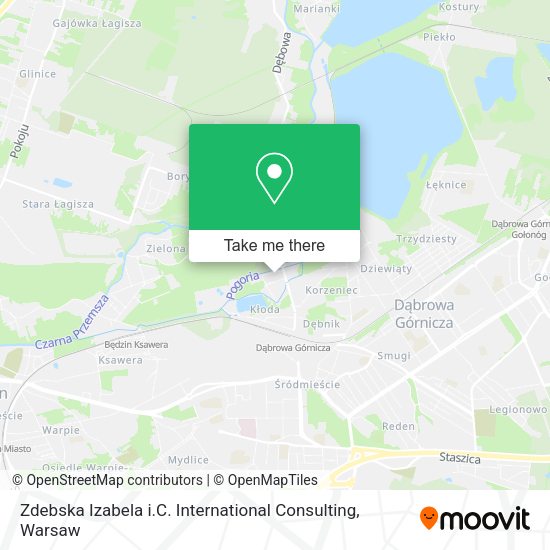 Zdebska Izabela i.C. International Consulting map