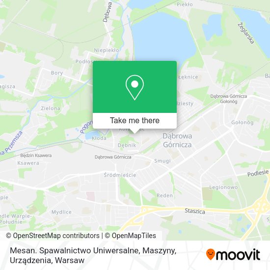 Mesan. Spawalnictwo Uniwersalne, Maszyny, Urządzenia map