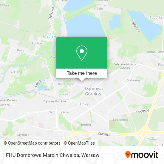 Карта FHU Dombrowa Marcin Chwalba