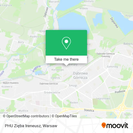 Карта PHU Zięba Ireneusz