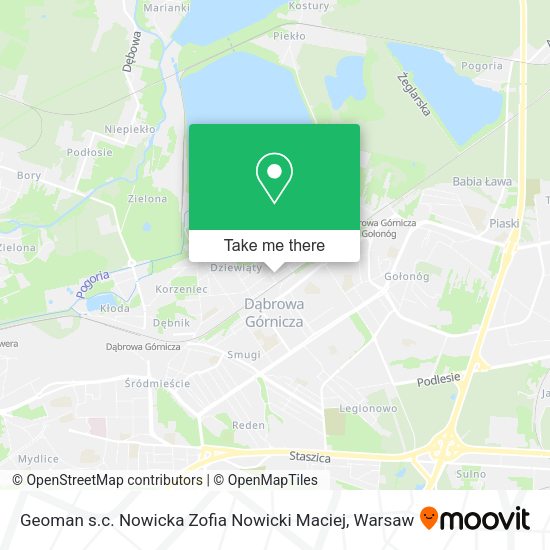 Geoman s.c. Nowicka Zofia Nowicki Maciej map