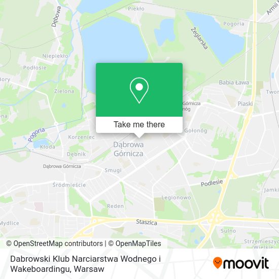 Dabrowski Klub Narciarstwa Wodnego i Wakeboardingu map