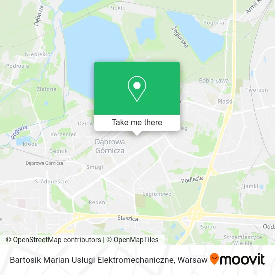 Bartosik Marian Uslugi Elektromechaniczne map