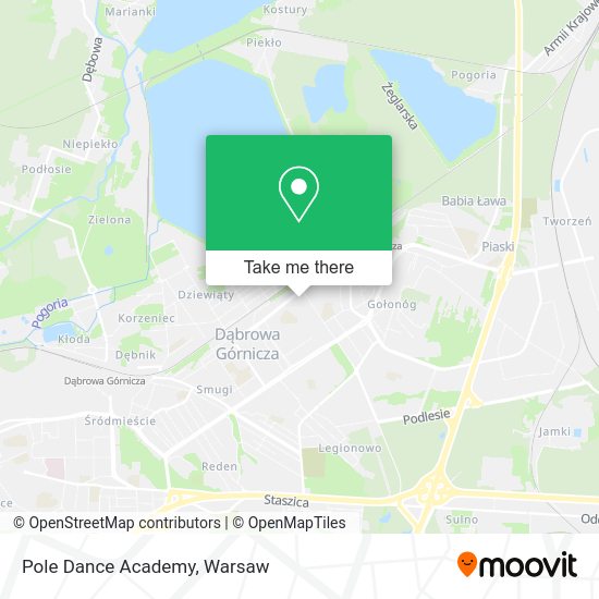 Pole Dance Academy map