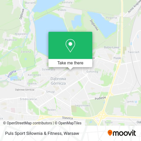 Puls Sport Siłownia & Fitness map