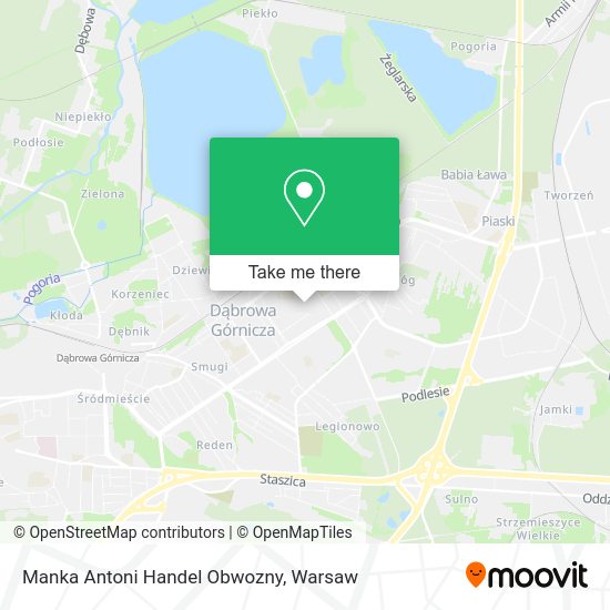 Manka Antoni Handel Obwozny map