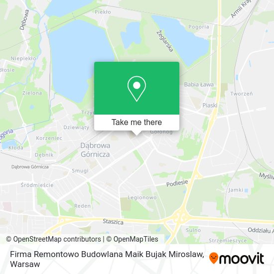 Firma Remontowo Budowlana Maik Bujak Miroslaw map