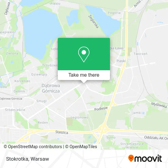 Карта Stokrotka