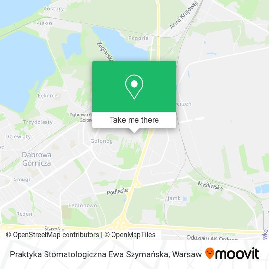 Praktyka Stomatologiczna Ewa Szymańska map