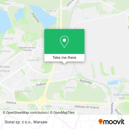 Карта Sistal sp. z o.o.