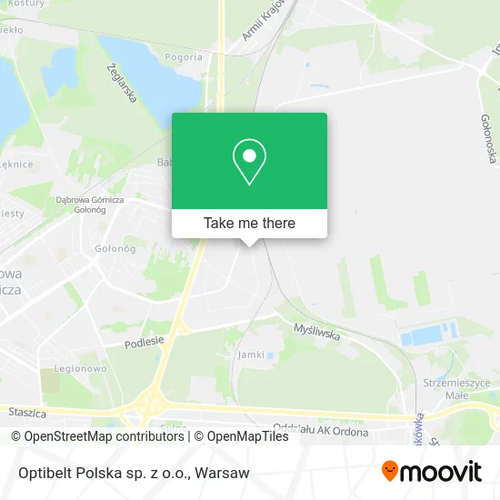 Карта Optibelt Polska sp. z o.o.
