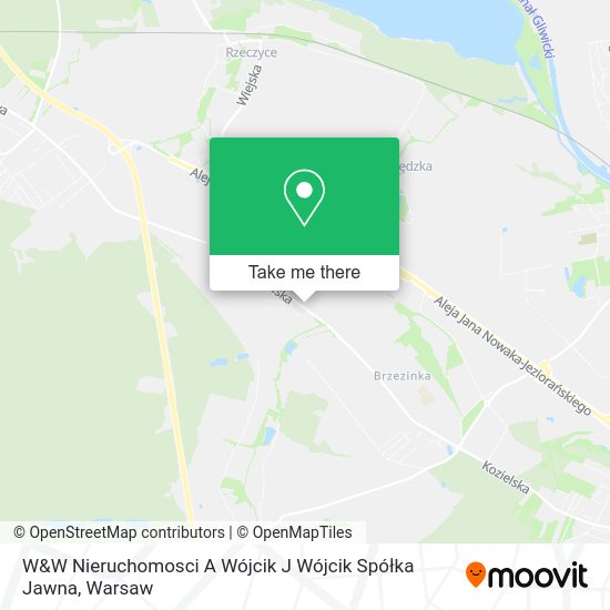 W&W Nieruchomosci A Wójcik J Wójcik Spółka Jawna map