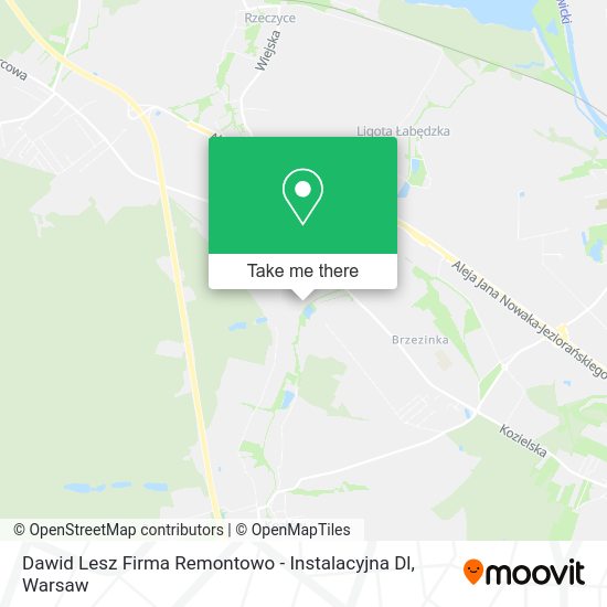 Dawid Lesz Firma Remontowo - Instalacyjna Dl map