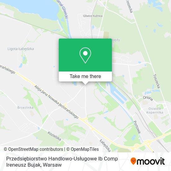 Przedsiębiorstwo Handlowo-Usługowe Ib Comp Ireneusz Bujak map