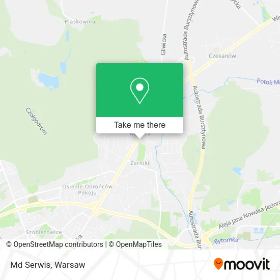 Md Serwis map