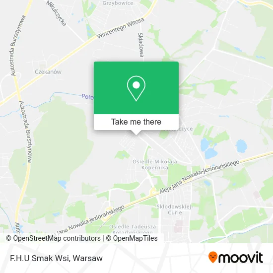 Карта F.H.U Smak Wsi