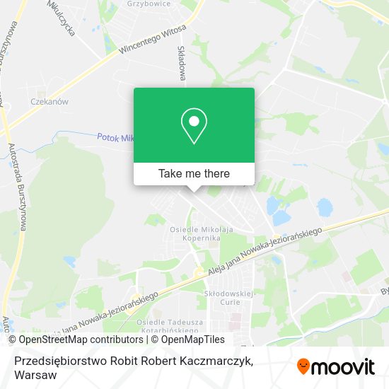 Przedsiębiorstwo Robit Robert Kaczmarczyk map