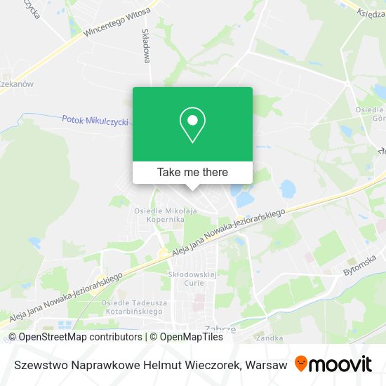 Szewstwo Naprawkowe Helmut Wieczorek map