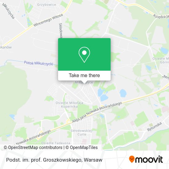 Podst. im. prof. Groszkowskiego map