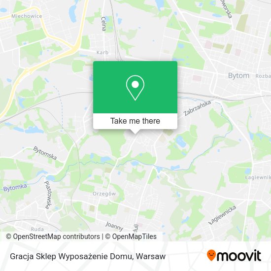 Gracja Sklep Wyposażenie Domu map