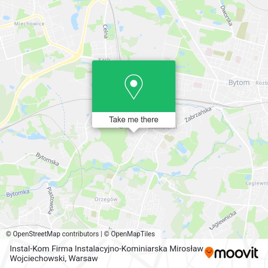 Instal-Kom Firma Instalacyjno-Kominiarska Mirosław Wojciechowski map