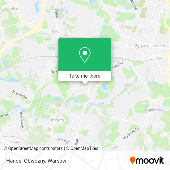Карта Handel Obwozny