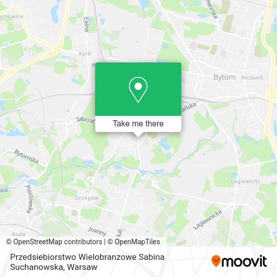 Przedsiebiorstwo Wielobranzowe Sabina Suchanowska map