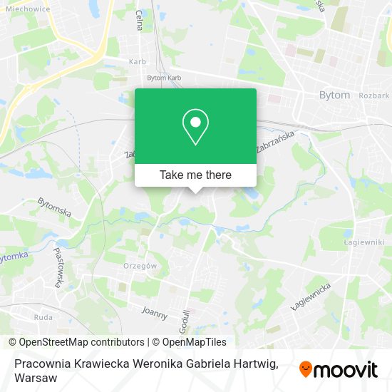 Pracownia Krawiecka Weronika Gabriela Hartwig map