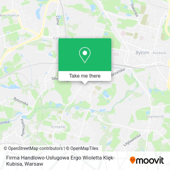Firma Handlowo-Usługowa Ergo Wioletta Klęk-Kubisa map