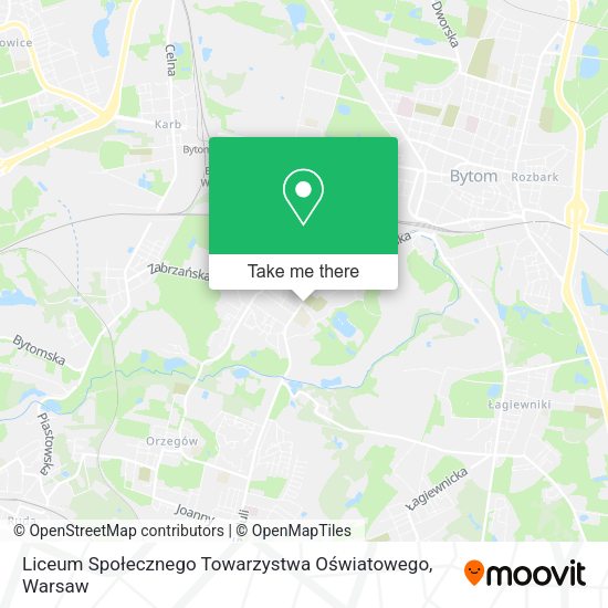 Liceum Społecznego Towarzystwa Oświatowego map