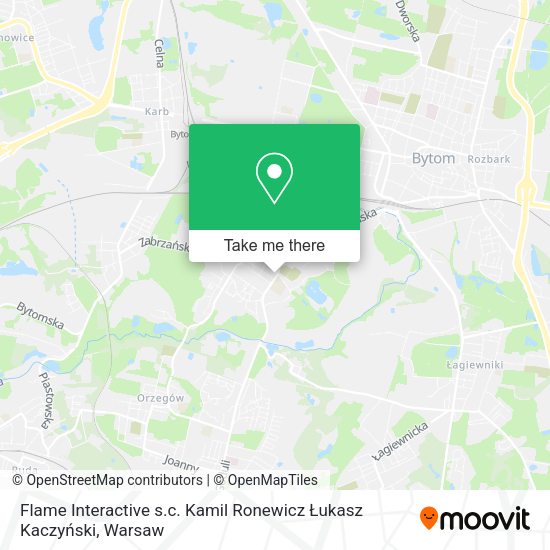Flame Interactive s.c. Kamil Ronewicz Łukasz Kaczyński map