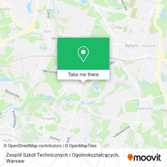 Zespół Szkół Technicznych i Ogólnokształcących map