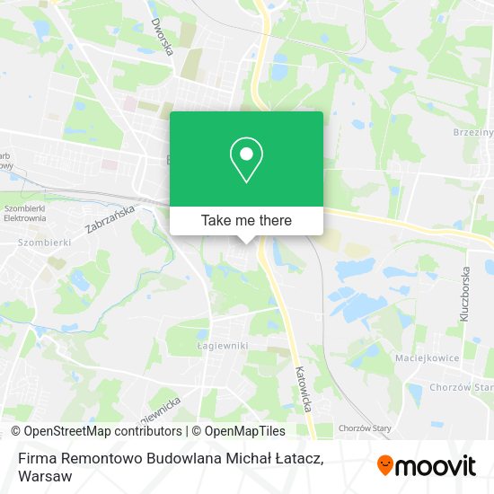 Firma Remontowo Budowlana Michał Łatacz map