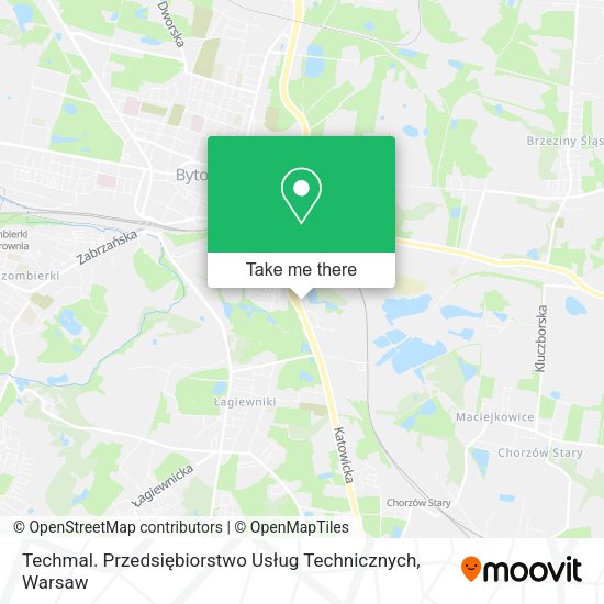 Techmal. Przedsiębiorstwo Usług Technicznych map