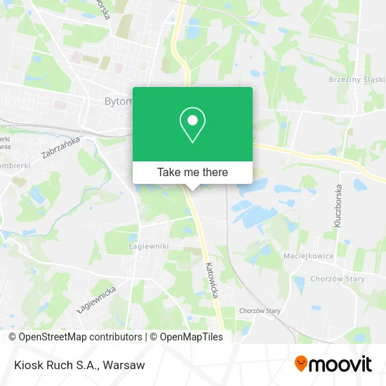 Карта Kiosk Ruch S.A.