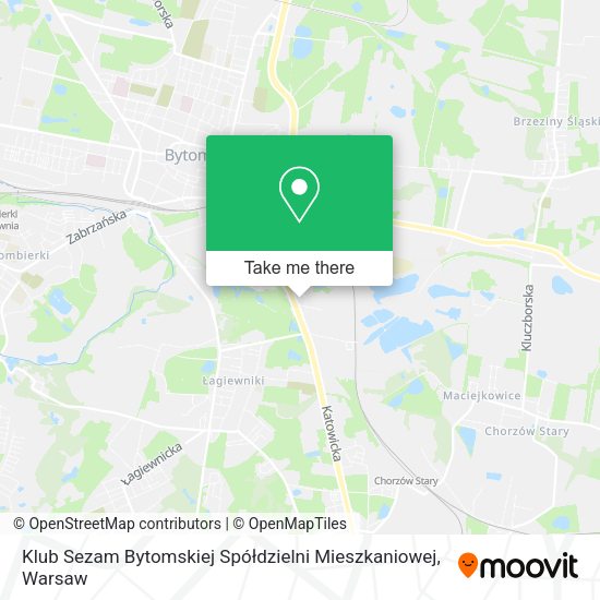 Klub Sezam Bytomskiej Spółdzielni Mieszkaniowej map