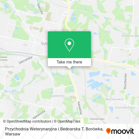 Przychodnia Weterynaryjna i.Bednarska T. Borówka map