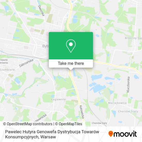 Pawelec Hutyra Genowefa Dystrybucja Towarów Konsumpcyjnych map