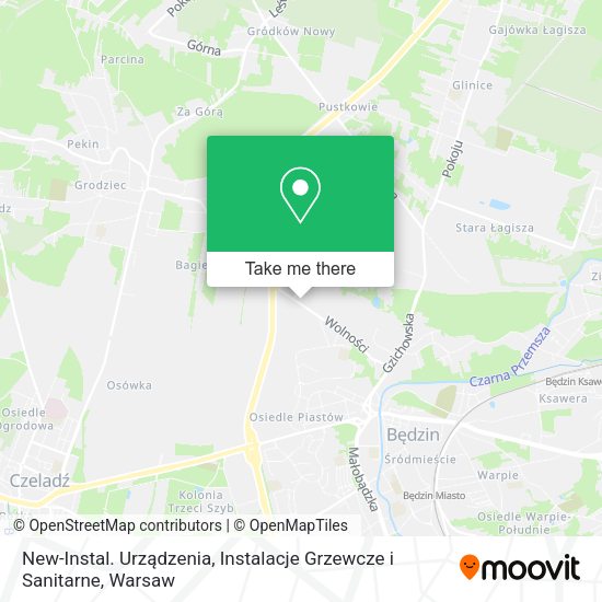 New-Instal. Urządzenia, Instalacje Grzewcze i Sanitarne map