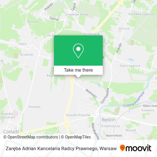 Zaręba Adrian Kancelaria Radcy Prawnego map