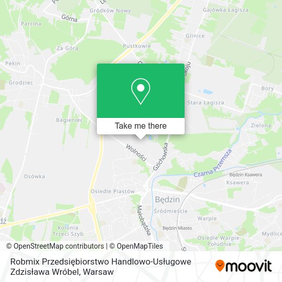 Robmix Przedsiębiorstwo Handlowo-Usługowe Zdzisława Wróbel map