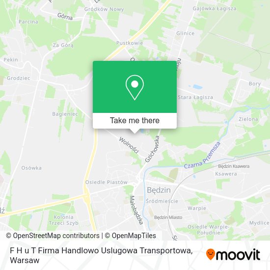 F H u T Firma Handlowo Uslugowa Transportowa map