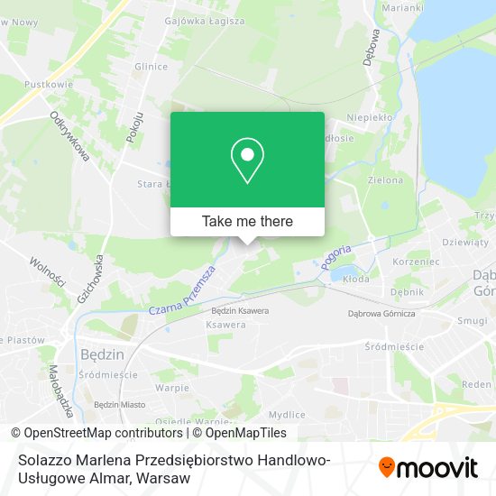 Solazzo Marlena Przedsiębiorstwo Handlowo-Usługowe Almar map